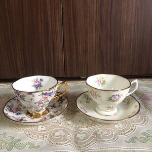 ROYAL ALBERT 1920 Spring Meadow カップ/ソーサー 2客セット