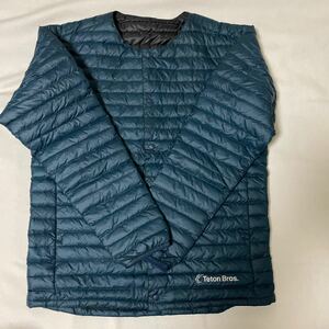 Teton Bros ティートンブロス Hybrid Inner Down Jacket denim blue Sサイズ