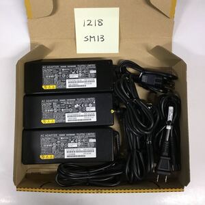 （1218SM13）送料無料/中古/FUJITSU 富士通 フジツウ/FMV-AC323B/19V/5.27A/純正 ACアダプタ 3個セット