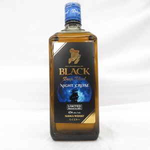 【未開栓】NIKKA ブラックニッカ ディープブレンド ナイトクルーズ ウイスキー 700ml 45％ 11766298 0122