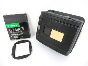 【FUJIFILM/富士フイルム】子④50//GX680Ⅲ用 ROLL FILM HOLDER ⅢN/6×4.5cm MASK付