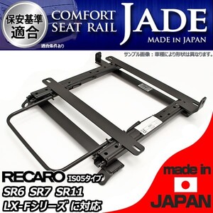 フィット GD1 GD2 シートレール 運転席 レカロ セミバケ リクライニング用 SR6 SR7 SR11 LX-F