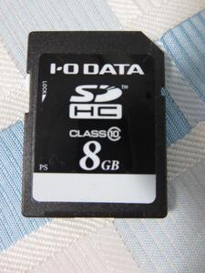 I-O DATA SDメモリカード SDHC 8GB Class10