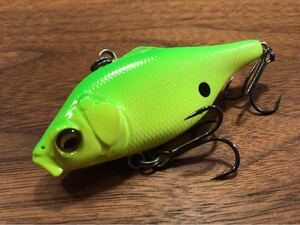 X★美品★Megabass メガバス VIBRATION-X SMATRA“RATTLE-IN“バイブレーションXスマトラ“ラトルイン”「LIME CHART」