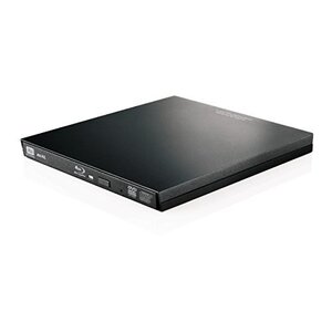 【中古】ロジテック ブルーレイドライブ 外付け Blu-ray UHDBD USB3.0対応 再生 編集 書込ソフト付 ブラック LBD-PVA6U