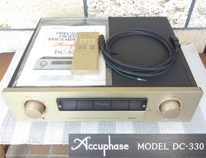 Accuphase アキュフェーズ DC-330 リモコン取説あり デジタルプリアンプ 