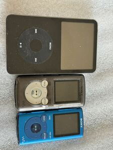 iPod アップル SONY3点まとめて動作未確認