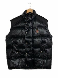 MONCLER◆ダウンベスト/1/ナイロン/BLK/無地/E209L4330450 C0329//