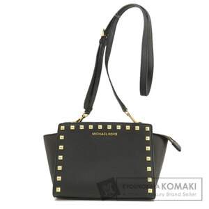 Michael Kors マイケルコース ロングショルダー スタッズ ショルダーバッグ レザー レディース 中古