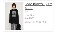 SLY LIGO PHOTO L/S Tシャツ