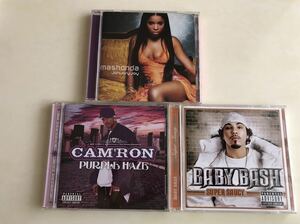 mashonda[January Joy]CAM’RON[PURPLE HAZE]BABY BASH[SUPER SAUCY]マションダ キャムロン ベイビーバッシュ CD 3枚セット★HIP HOP R&B