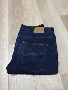 Nudie Jeans Co. ネイビー コーデュロイパンツ　W31L32