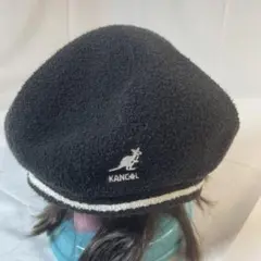 KANGOL ベレー帽 ブラック Mサイズ