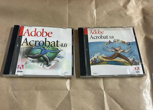 Adobe Acrobat 4.0 & 5.0アップグレード版セット Macintosh版 正規品