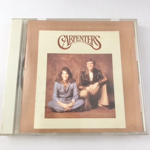 CARPENTERS/TWENTY-TWO HITS OF THE CARPENTERS/A&M RECORDS POCM1540 CD