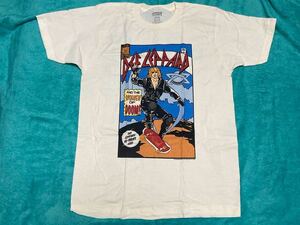 DEF LEPPARD デフ・レパード Tシャツ M バンドT ロックT Pyromania Hysteria Diamond Star Halos NWOBHM