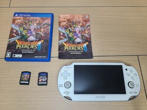 【未検品】 SONY PSVita 本体　ドラゴンボールヒーローズ　ガンダム無双　ケース付　ジャンク