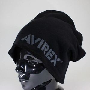 アヴィレックス ニットキャップ AVIREX REVERSIBLE SWEAT CAP ブラック ミリタリー リバーシブル　メンズ　レディース 新作(0)