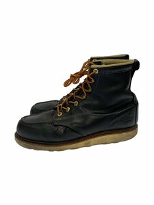 Thorogood◆レースアップブーツ/US9.5/BLK/レザー/814-6201