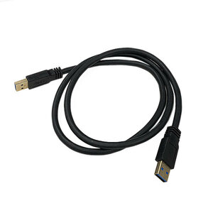 【D0027】USBケーブル 1m　USB 3.0 最大 5Gbps　両端金メッキ加工 USB-A オス