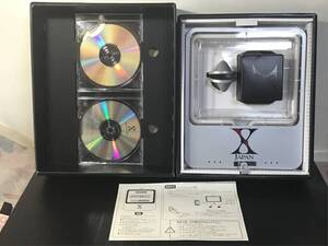 X JAPAN スペシャルBOX 限定BOX CD2枚 ART OF LIFE／DAHLIA 特製NEOMAX コレクション ネオン 電光看板 長期保管 現状品