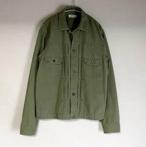 【定価41,800円】RONHERMAN DENIM ロンハーマン RHC 111MJ Champion Twill 名作 エイジング加工 トラッカージャケット M 日本製 