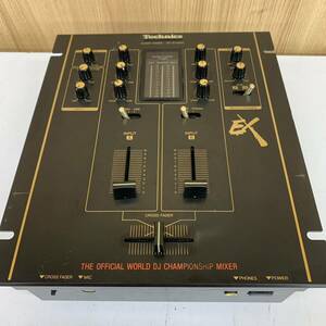 【M-2】 Technics SH-EX1200 DJミキサー クロスフェーダー難あり DJミキサー テクニクス 2239-110