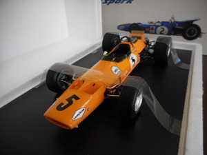 ★★1/18 スパーク マクラーレン M7A #5 ベルギーGP優勝 ブルース・マクラーレン 1968 Spark Mclaren★★ 