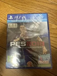 新品未開封　EU版 PS4 pes 2018