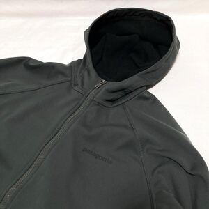 00s Patagonia SLOPESTYLE HOODY パタゴニア スロープスタイルフーディ 29831FA11 S チャコールグレー ジップアップ パーカー ストレッチ