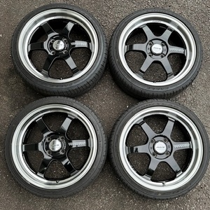 Rays TE37KCR 5.5J 45 165/45 4本セット