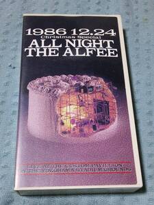 即決VHSビデオ THE ALFEE(アルフィー) ALL NIGHT THE ALFEE