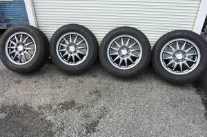 ◆　iceGURD IG70 1シーズン使用　１９５/６５Ｒ１５　２２年製　◆