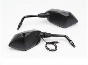 ミラー型 バイク用 ドライブレコーダー 新品.DR-05BP.PR1在庫有 ドラレコ ミラー 汎用 ネジ径 10mm 正ネジ 電源USB