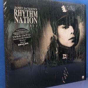 レーザーディスク Janet Jackson THE RHYTHM NATION COMPILATION 1814 シュリンク付 LD LP レコード 5点以上落札で送料無料k