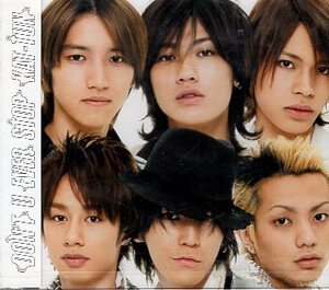 ■ KAT-TUN カトゥーン (亀梨和也 上田竜也 中丸雄一 赤西仁 田中聖 田口淳之介) [DON’T U EVER STOP] 新品未開封 CD 即決 送料サービス♪