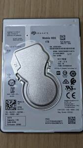 Seagate ST1000LM035 1TB 2.5inch 3409時間 798回 動作OK 2AEH