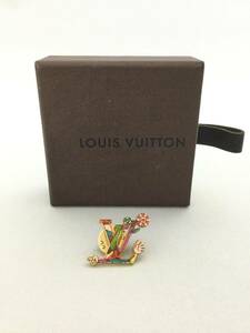 LOUIS VUITTON　ルイヴィトン　村上隆　LV　ハンド　ピンバッジ　ブローチ　アクセサリー【C816129】