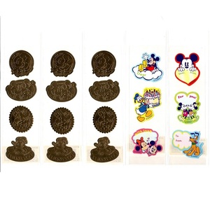 シール ディズニー Disney ミッキーマウス ミニーマウス ドナルドダック プルート 未使用 未開封 3種 計5袋 ギフトシール メッセージシール