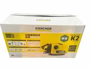 【極美品】KARCHER ケルヒャー 高圧洗浄機 K 2 サイレント 高圧噴射 清掃 空冷式静音モデル スマート収納 100V 50-60Hz