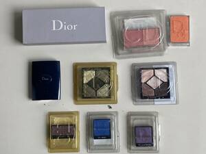 ⑤t674◆Christian Dior クリスチャンディオール◆化粧品 テスター サンク クルール アイシャドウ/チーク/アン ディオールショウ モノ