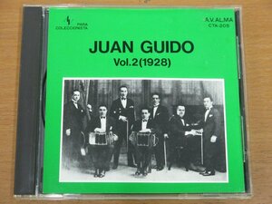 CD JUAN GUIDO Vol.2 (1928) CTA-205 中古品 CLUB TANGO ARGENTINO フアン・ギド