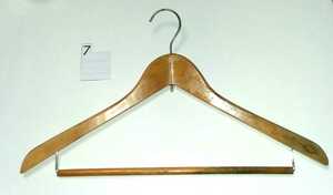 ♪昭和レトロ★木製ハンガー⑦★懐かしい★★Japanese Retro Wood Coat Hanger★ヴィンテージ★掘り出し物★洋服スーツハンガー