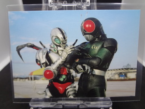 仮面ライダーBLACK RX vs デスガロン　calbee 仮面ライダーチップスRカード