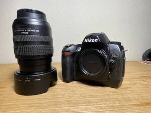 Nikon D70本体とレンズ（AF-S NIKKOR 18-70mm 1:3.5-4.5G ED）のセット