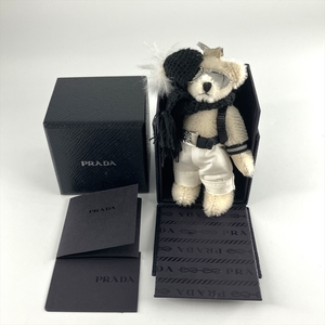 プラダ PRADA ベア チャーム 1T0021 リュック 三角ロゴ キーリング キーホルダー