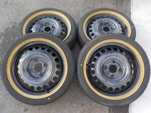 4H■鉄ホイール 16インチ 165/45R16 4本■