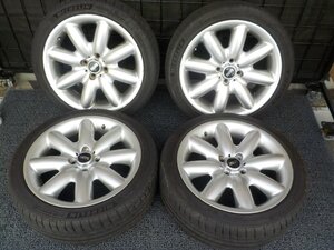 4H■BMW　MINI純正 アルミホイール 17インチ 205/45R17　4本■