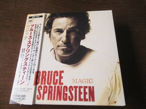 日本盤、紙ジャケ、帯付、良品■ブルース・スプリングスティーン【マジック】BRUCE　SPRINGSTEEN■２００７年作品の大傑作。