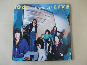 P7582　即決　LPレコード　10cc『LIVE AND LET』　輸入盤　2枚組